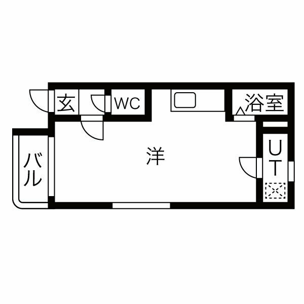 ヒルクレスト円山公園の間取り