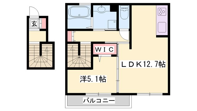 【タウンさらIIの間取り】