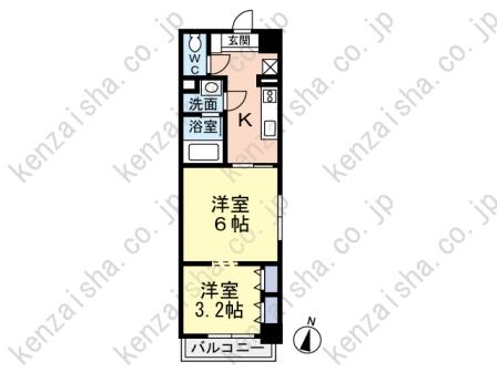 コートヒルズの間取り