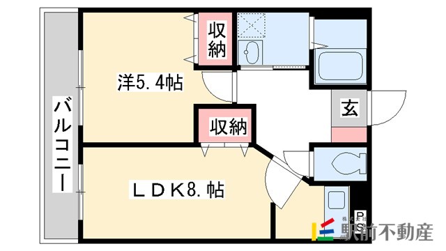 【ピエモンテ二日市の間取り】