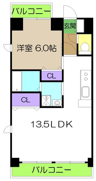 シャルマンの間取り