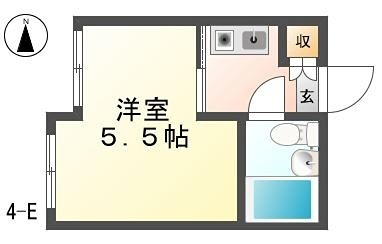 【リ・シェル朝日の間取り】