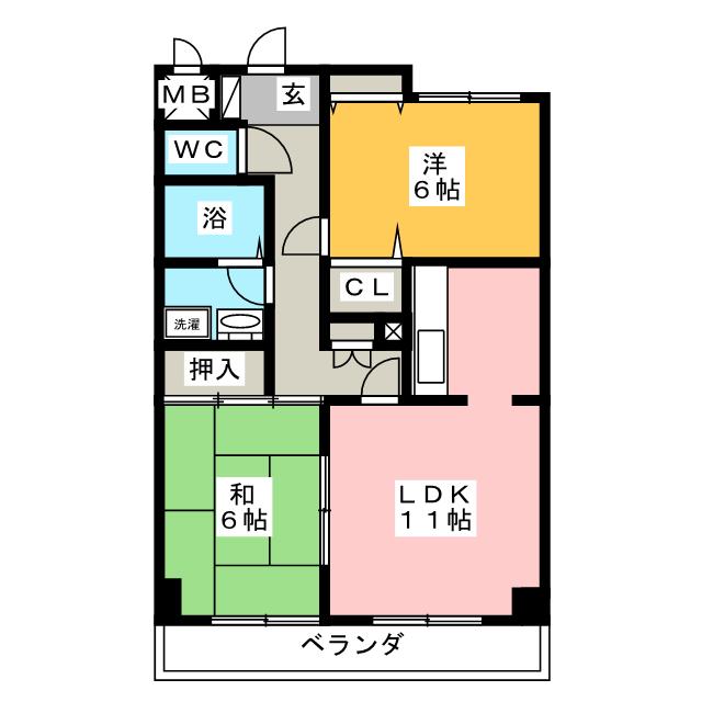 キングリーの間取り