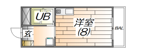 ジャルダン三田参番館の間取り