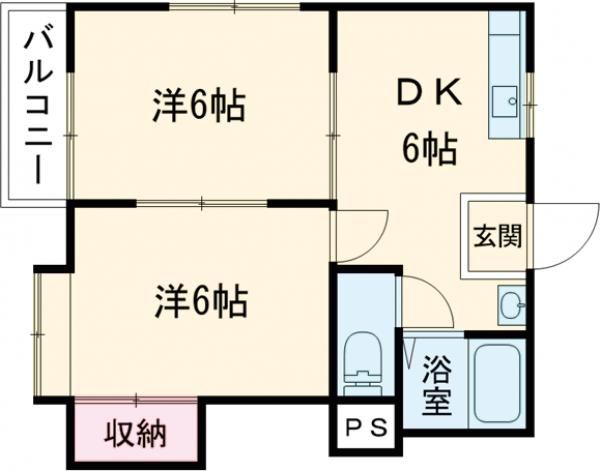 ファーストインプライムハウス　IIの間取り