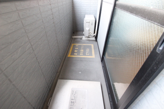 バルコニー　※別部屋の写真です