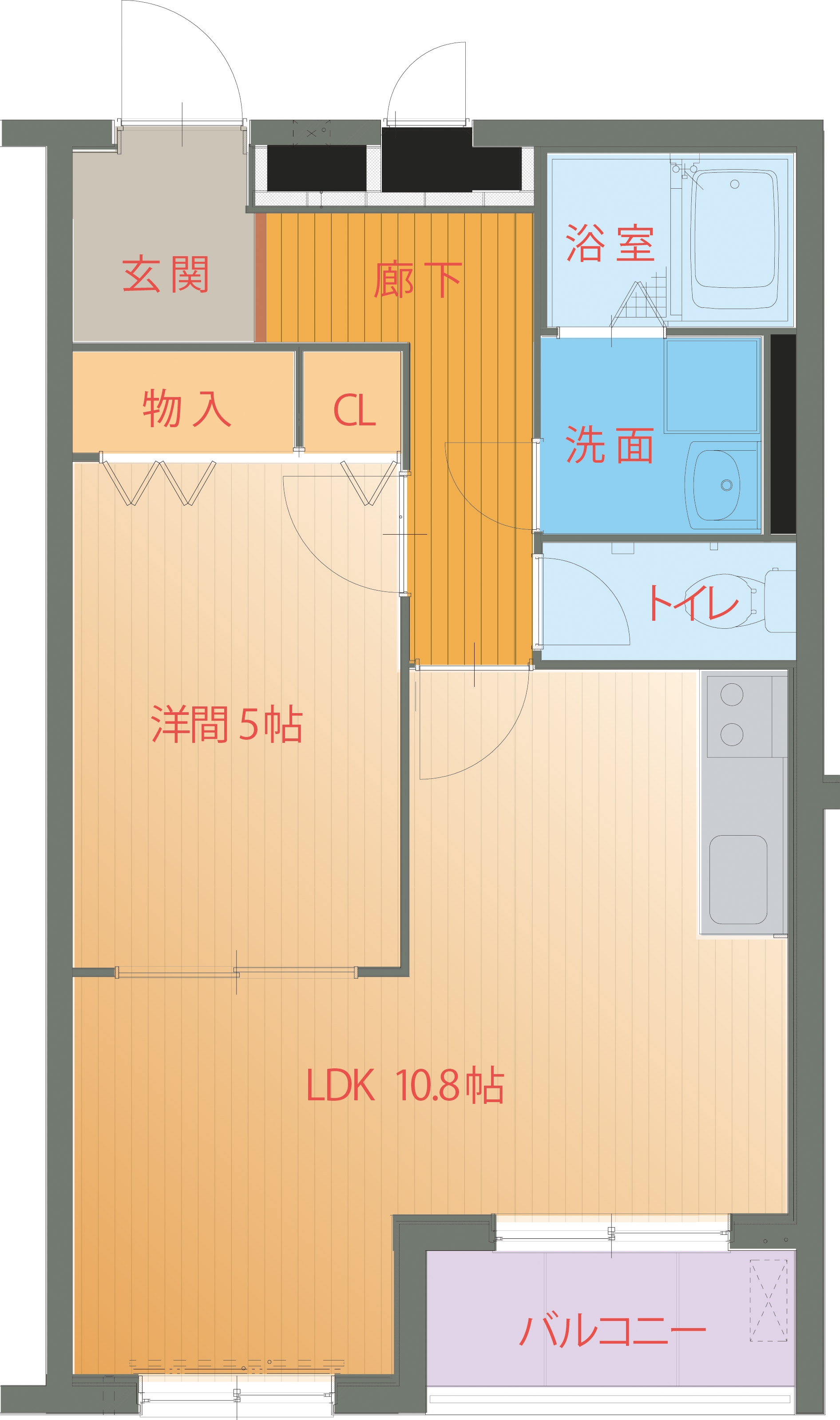 ハートフルマンション アネモスの間取り