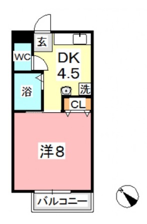 パルティールCの間取り