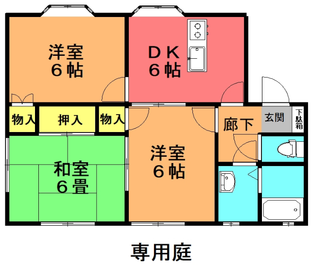 パークハイツの間取り