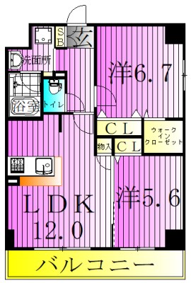 ステラフォレストの間取り