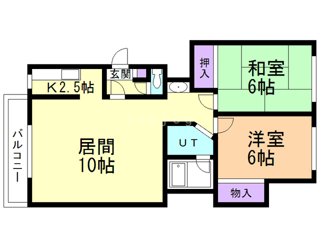 オークヒルズ８９の間取り