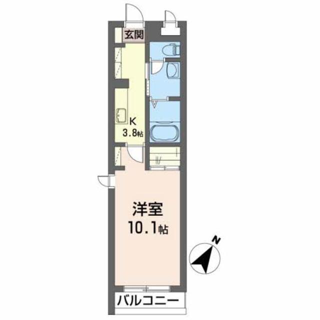 クラヴィエ亀岡の間取り