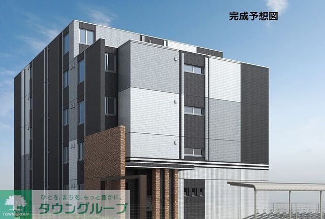 【川崎市幸区鹿島田のマンションの建物外観】