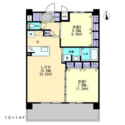 S-RESIDENCE中央町alectraの間取り