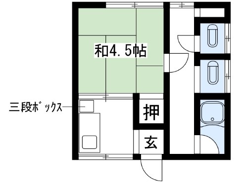 藤田アパートの間取り