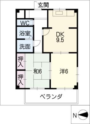 パレヒロコウジの間取り