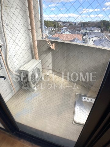 バルコニー　落ち着いた時間を過ごせるバルコニーです