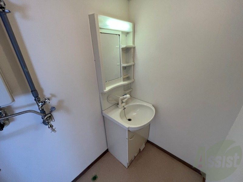 洗面設備　シャンプードレッサーで身支度もラクラクです！