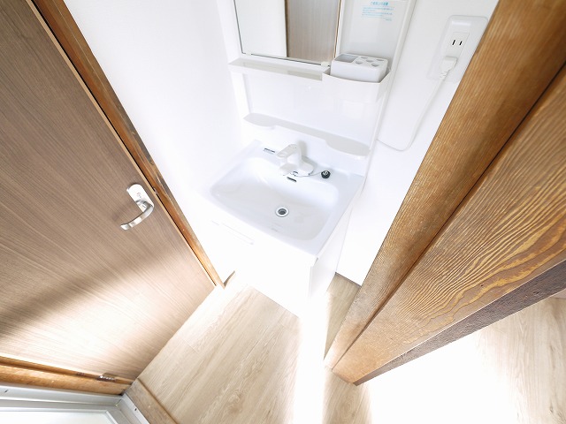 洗面設備　洗面所です