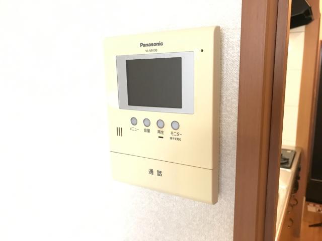 セキュリティ　カメラ付インターホン（イメージ）