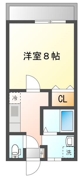 フェヴァリーFの間取り