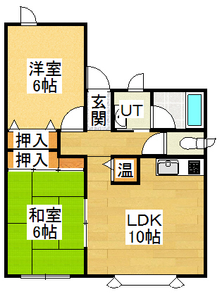 エステートＢの間取り