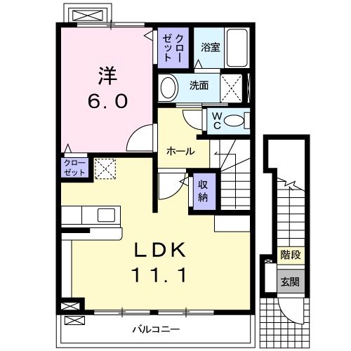 コーポ　セレッソの間取り