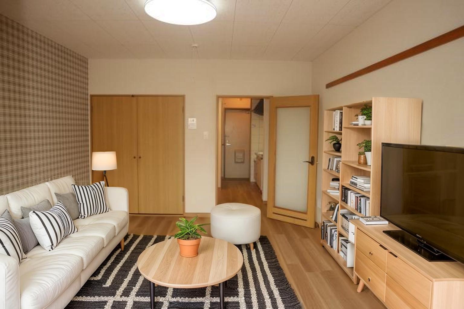 居室・リビング　※家具家電はイメージです。設備ではありません。