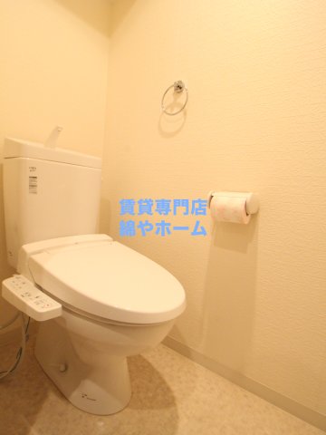 トイレ　ゆったりとした空間のトイレです