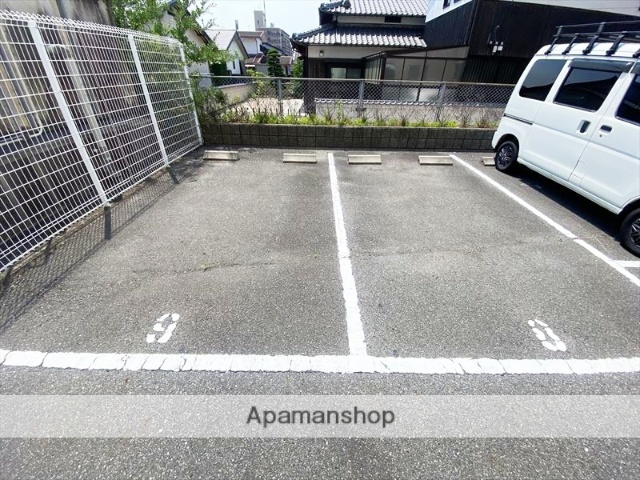 駐車場　眺望