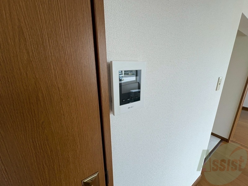 セキュリティ　インターホンは通話ができるので急な訪問があっても安心です。