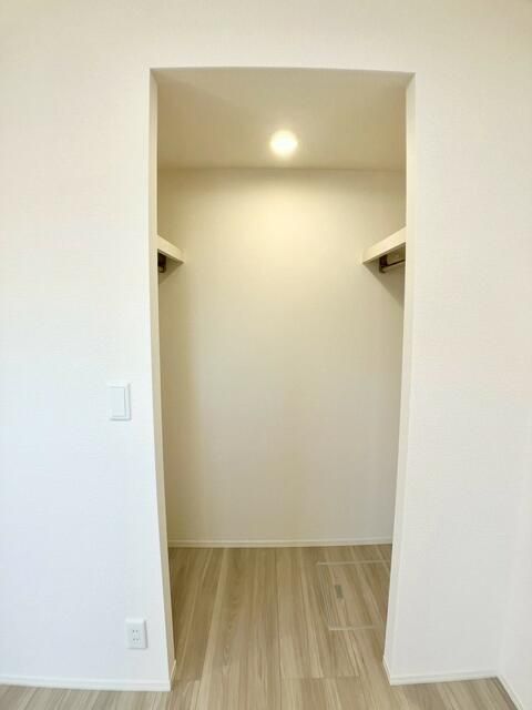 収納　写真は別の部屋のものです。