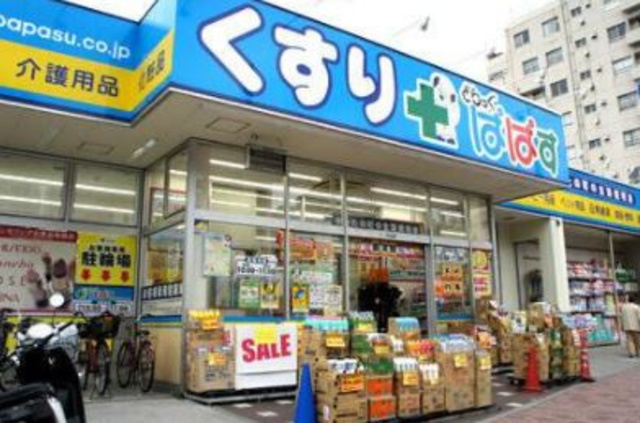 ドラックストア　どらっぐぱぱす新江古田駅前店（ドラッグストア）まで650m