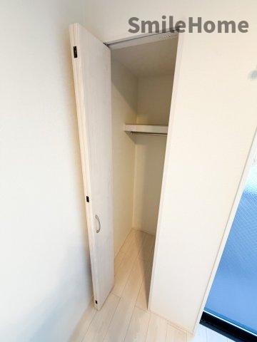 収納　収納があると、お部屋がすっきり片付きますね。
