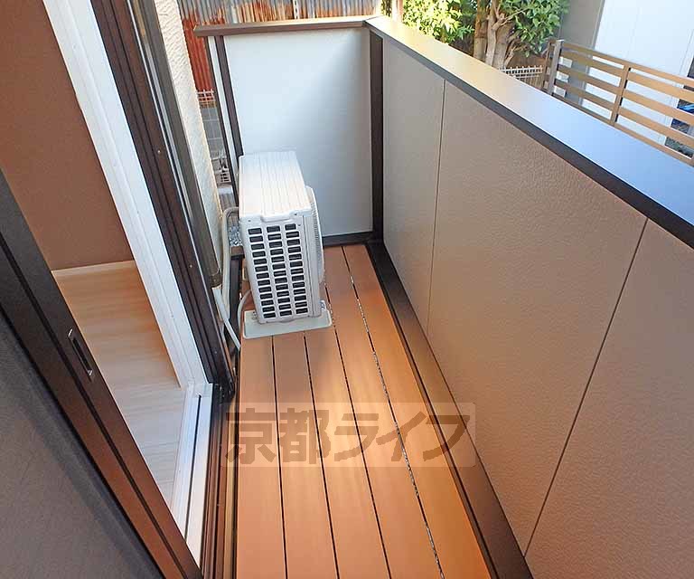バルコニー　風当りの良いバルコニーです。