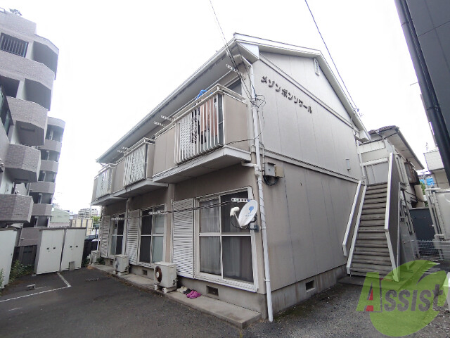 建物外観　仙台市泉区市名坂「メゾン・ボンソワール」