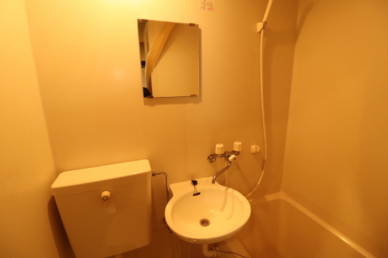 洗面設備　※別号室の写真です。