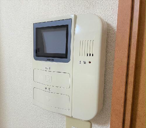 セキュリティ　モニター付きインターホン