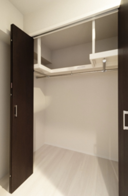 収納　大きなスペースがあり、収納には困りません