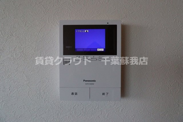 セキュリティ　モニター付きインターホン