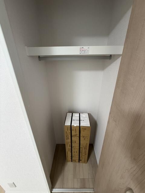 収納　クローゼット付いてます