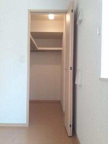 収納　収納のためのスペースです