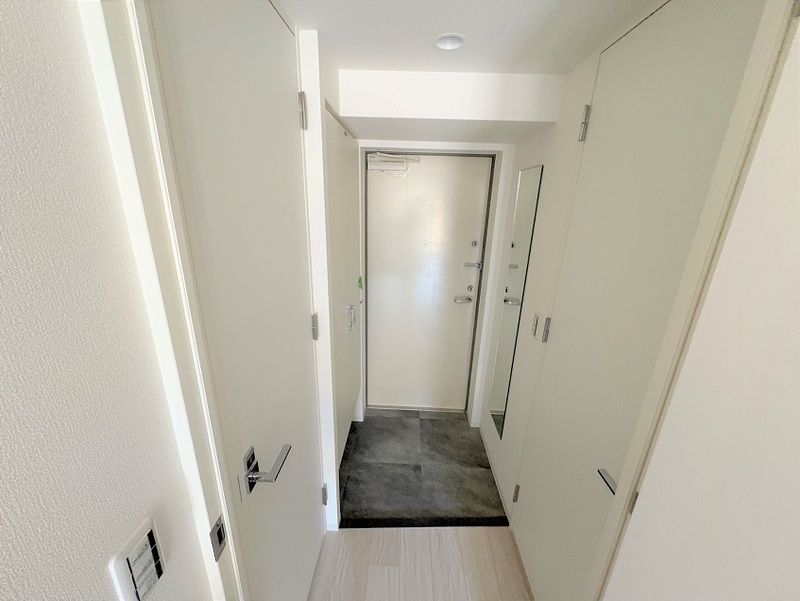 玄関　建築中の為同シリーズ建築時お写真です。