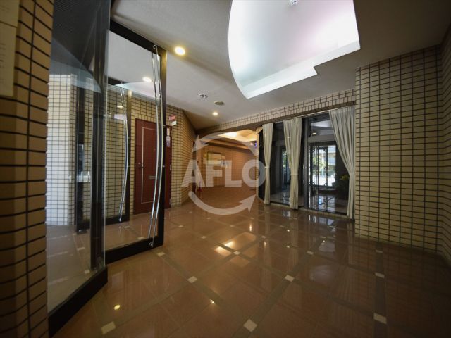 ロビー　難波パークハウス　ロビー