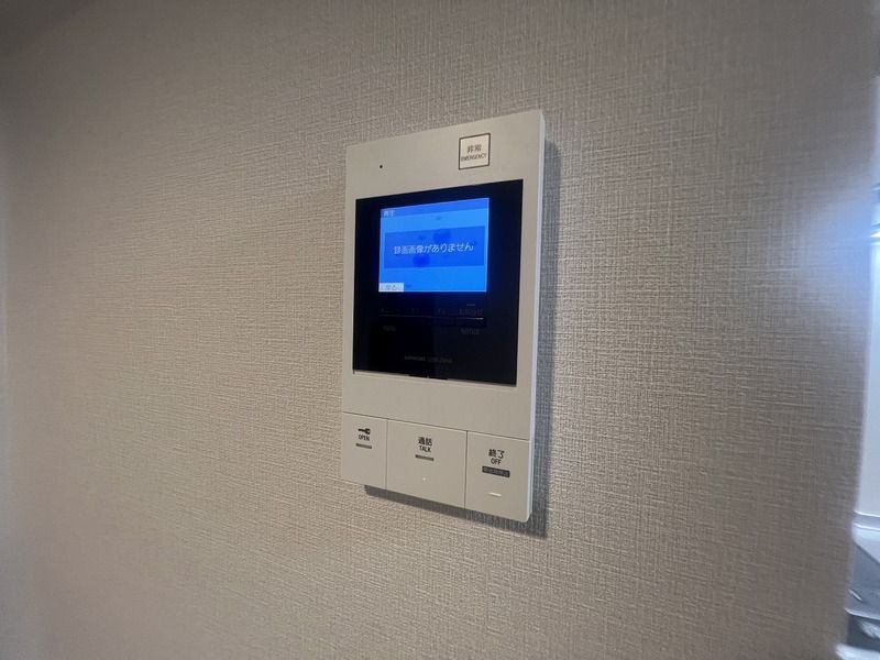 セキュリティ　☆モニター付きインターホン☆