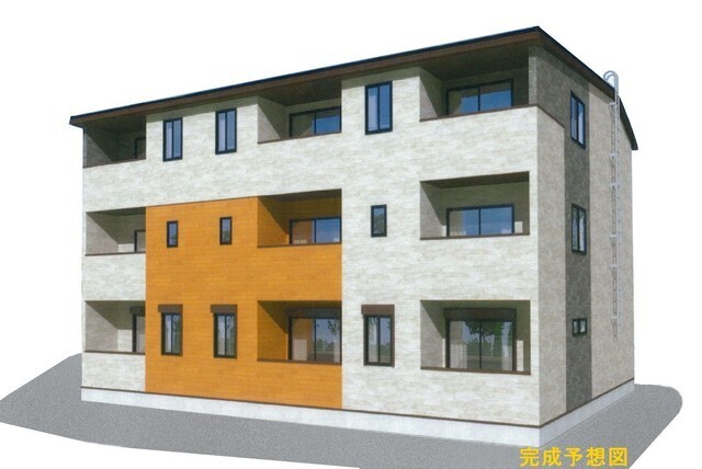 建物外観　外観（完成予想図）