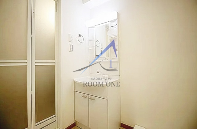 洗面設備　洗面台です。