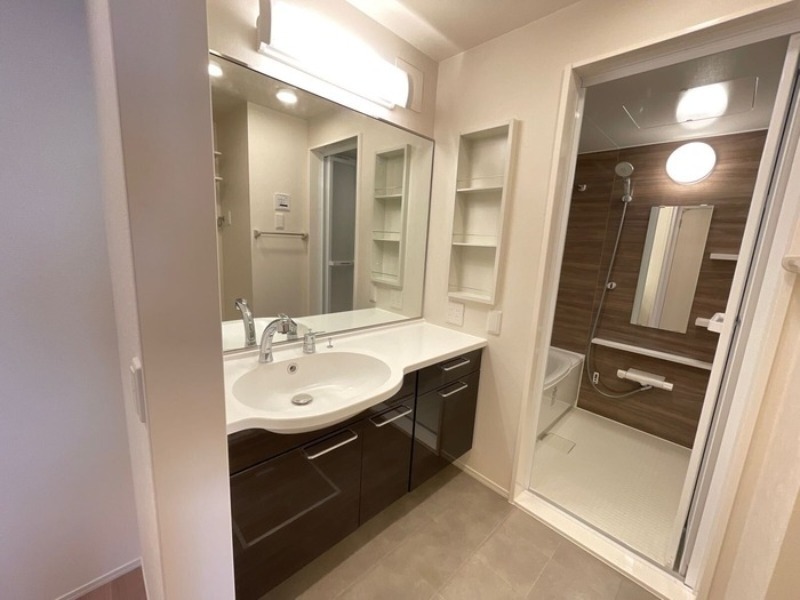 洗面設備　図面と現状に相違がある場合には現状を優先