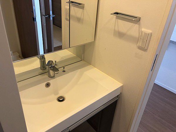 洗面設備　※別部屋の参考写真です。
