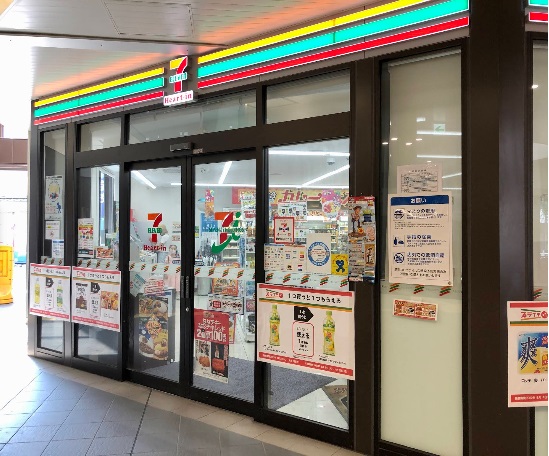 コンビニ　セブンイレブン ハートインJR玉造駅改札口店（コンビニ）まで287m